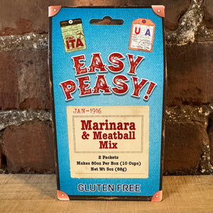 Easy Peasy! Marinara and Meatball Mix
