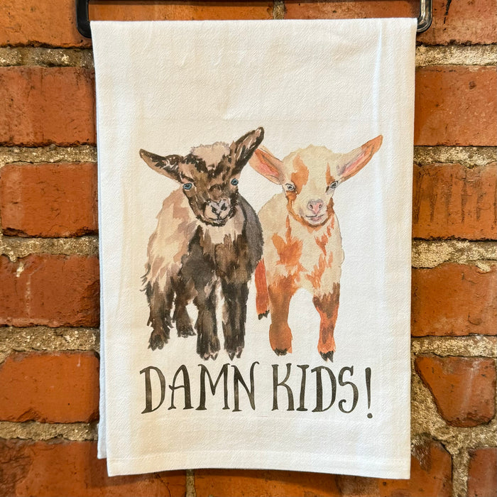 Damn Kids-Kitchen Towel
