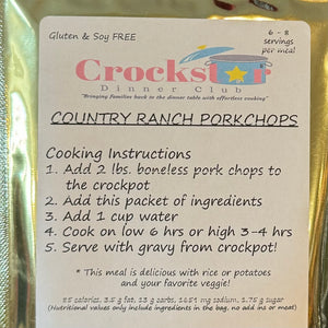 Crockstar Dinner Club (Assorted Easy Crockpot Meal Kits)