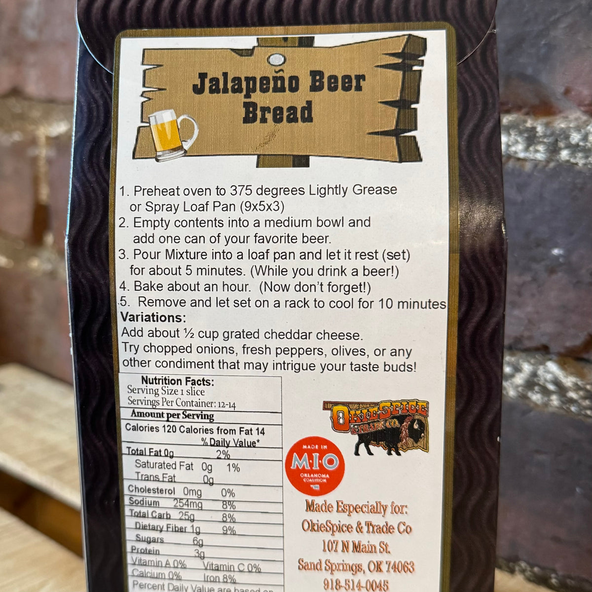 Jalapeno Beer Bread Mixes – OkieSpice and Trade Co