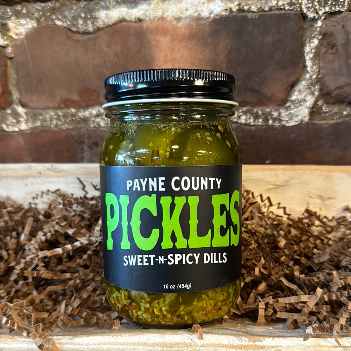 Payne County Sweet-n-Spicy Dill Pickles