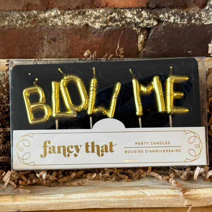 "Blow Me" Party Candles