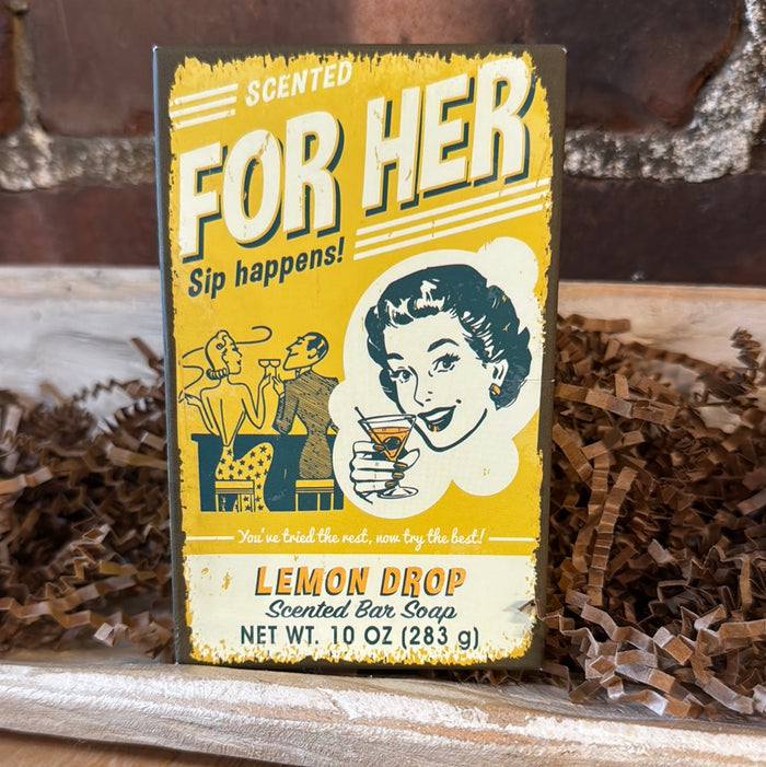 Lemon Drop Ladies Soap-Sip Happens