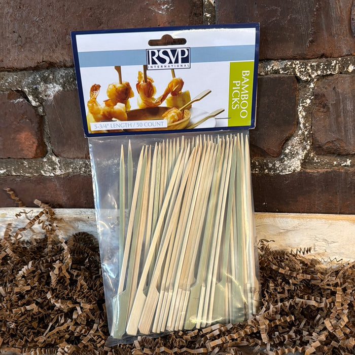 Bamboo Appetizer Picks (50 Count)
