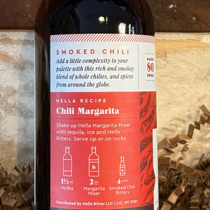 Hella Smoked Chili Bitters (5oz)