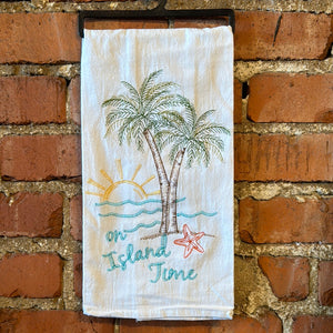On Island Time - Kitchen Towel