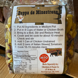 Zuppa de Minestrone - OkieSpice Soup Mixes