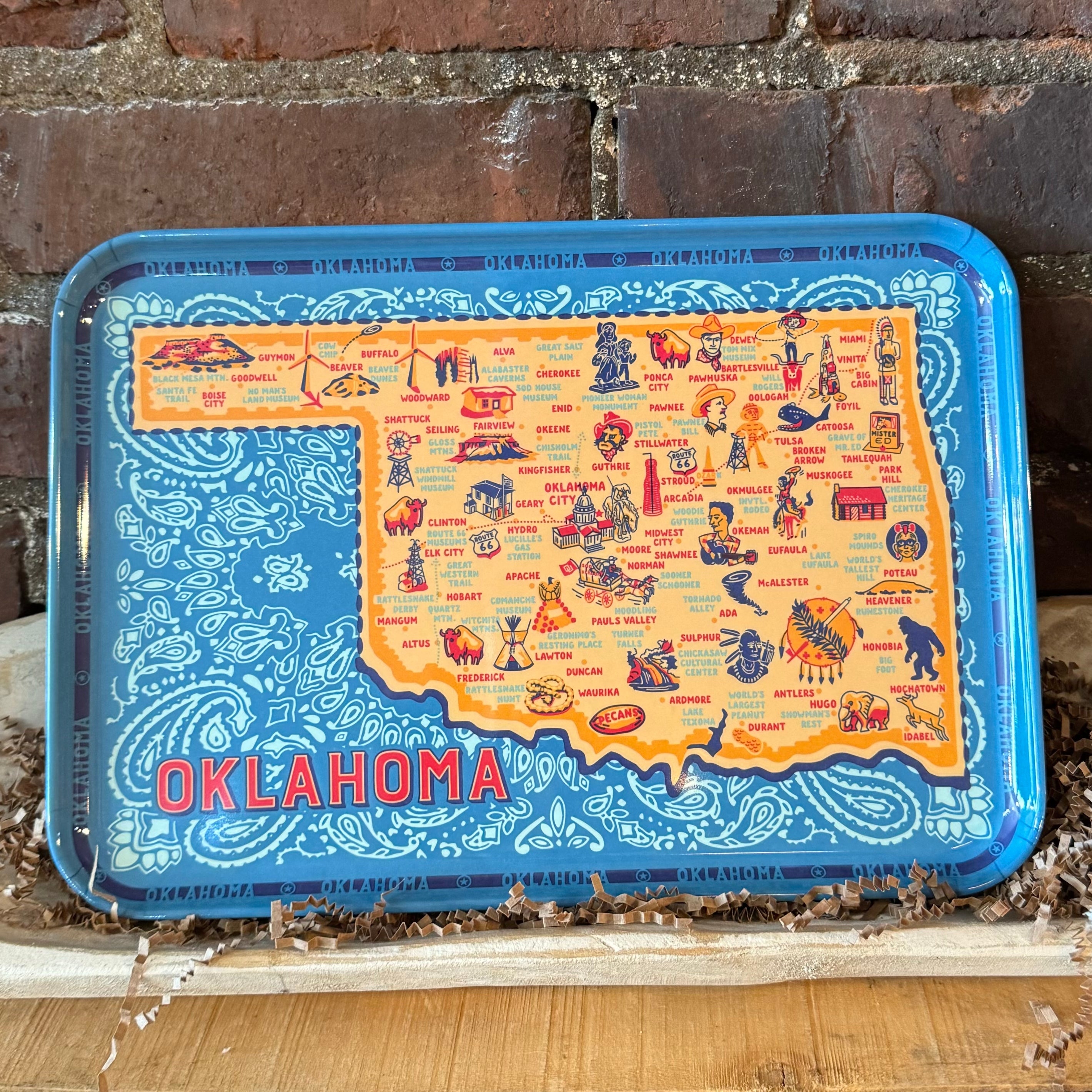 Oklahoma Melamine Tray - Thumbnail 2