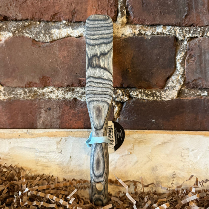 6" Wooden Slim Spurtle - Pakka Black