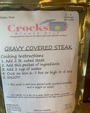 crock pot hearty beef stew seasoning mix Easy Crockpot Meals (Assorted CrockStar Meal Kits) – OkieSpice and Trade Co