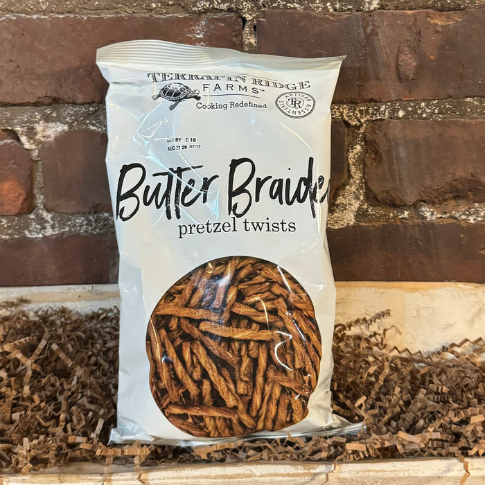 Butter Braided Pretzel Twists