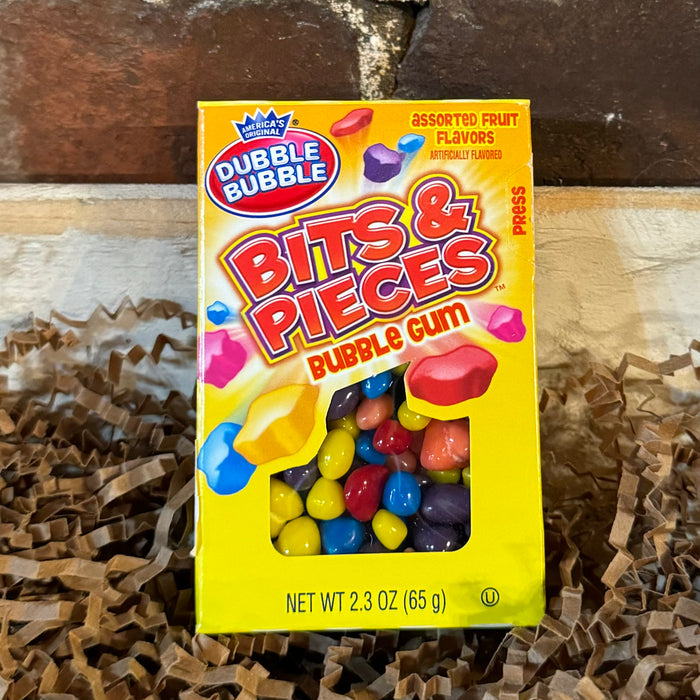 Nostalgic "Bits and Pieces" Bubble Gum