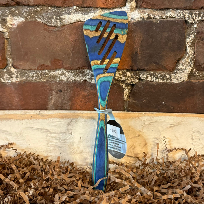 8" Mini Slotted Spatula - Peacock