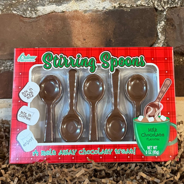 Milk Chocolate Stirring Spoons