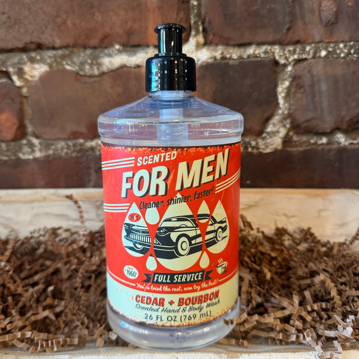 Cedar & Bourbon-Hand and Body Wash