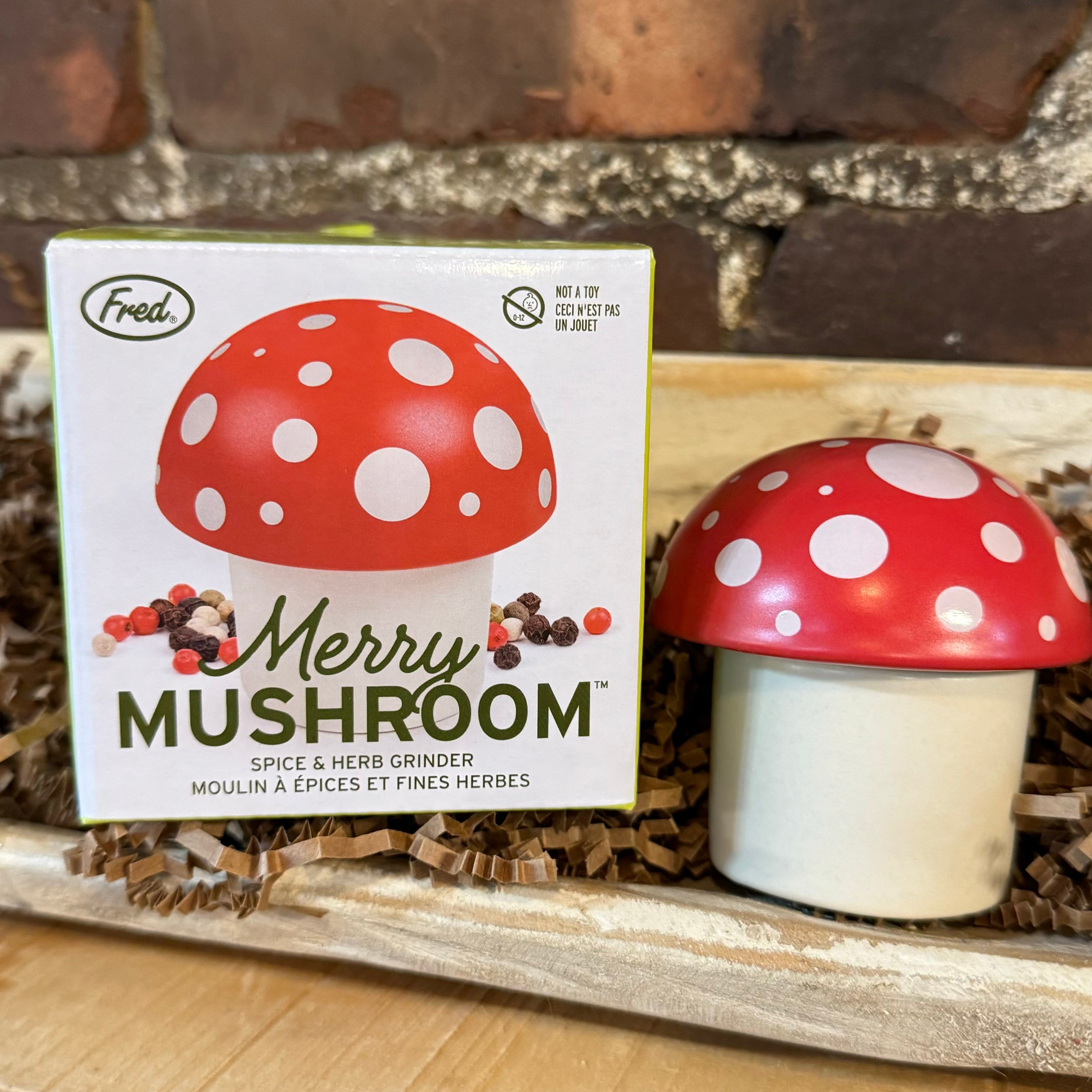 Merry Mushroom Grinder – OkieSpice and Trade Co