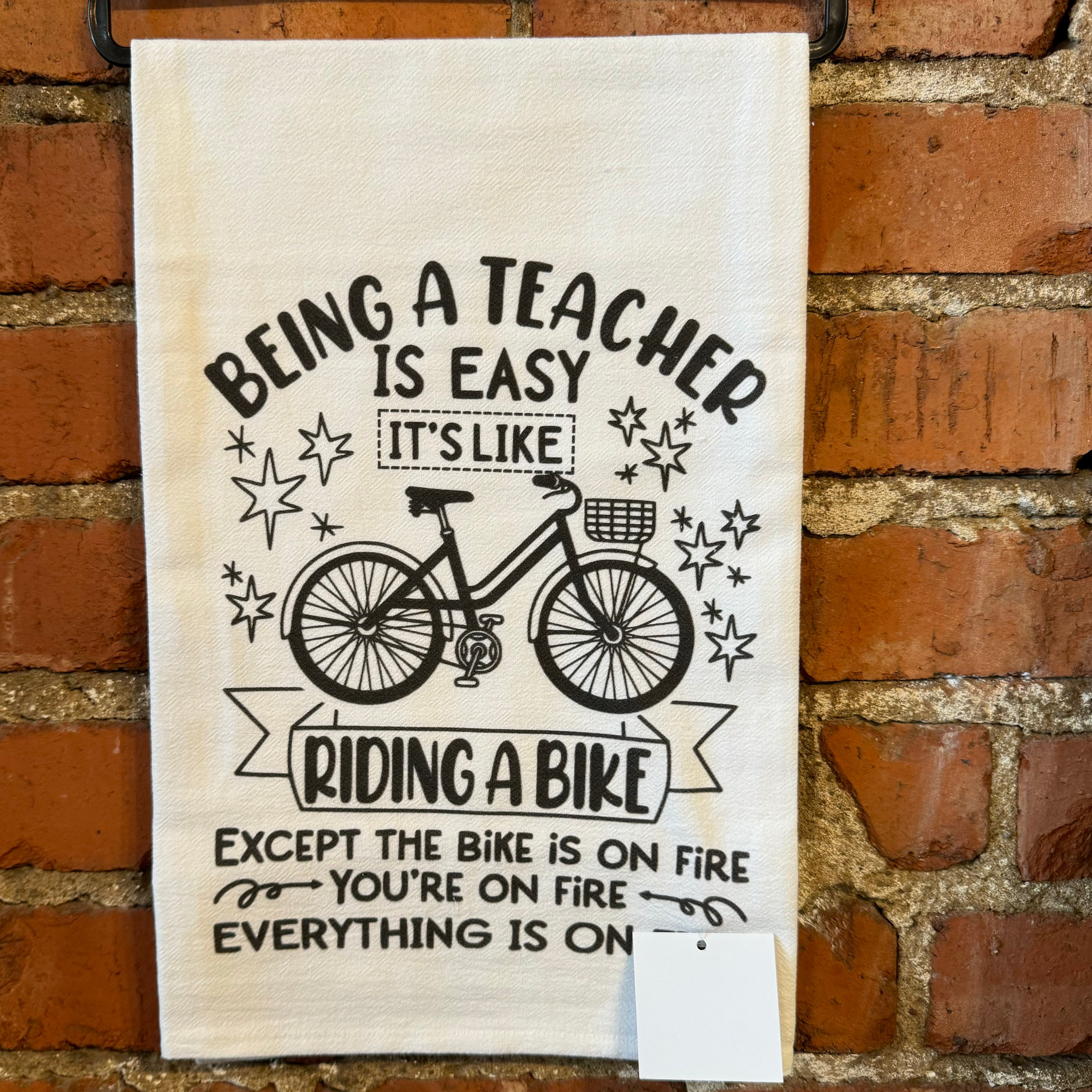 Being A Teacher Is Easy- Kitchen Towel