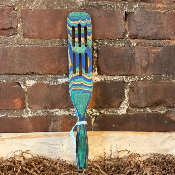 13" Slotted Spurtle - Pakka Peacock
