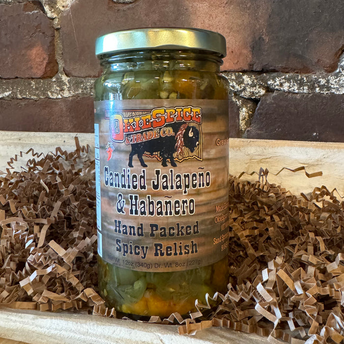 OkieSpice Candied Jalapeno & Habanero Relish