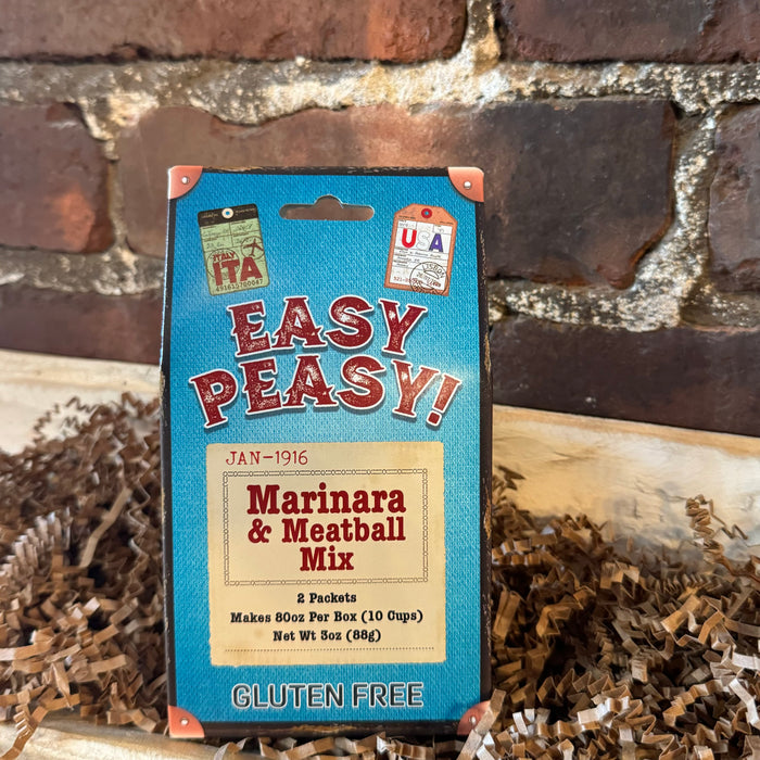 Easy Peasy! Marinara and Meatball Mix