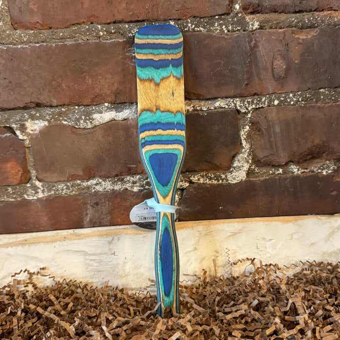11" Wooden Spurtle - Pakka Peacock