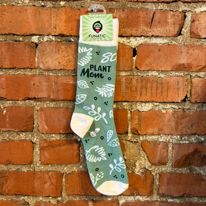 Plant Mom-Womens Crew Sock