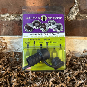 Haley’s Corker - Worlds Only 5-In-1 Spout