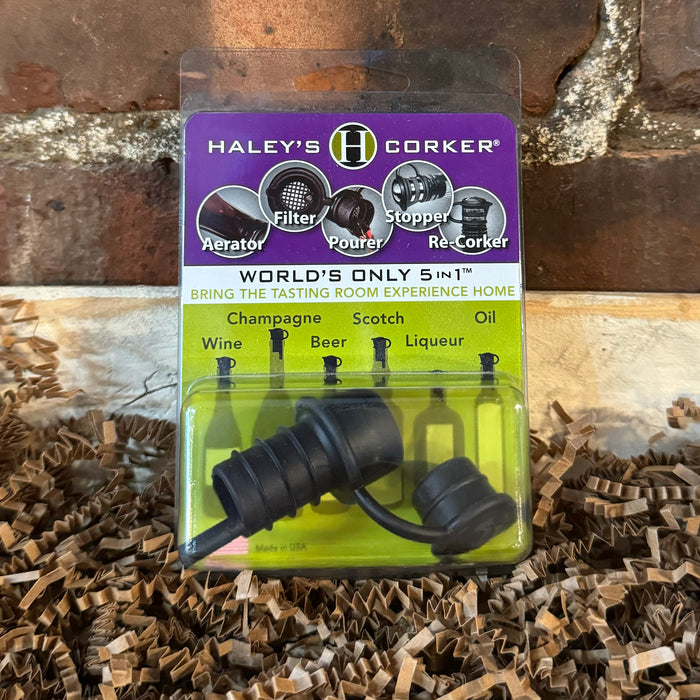Haley’s Corker - Worlds Only 5-In-1 Spout
