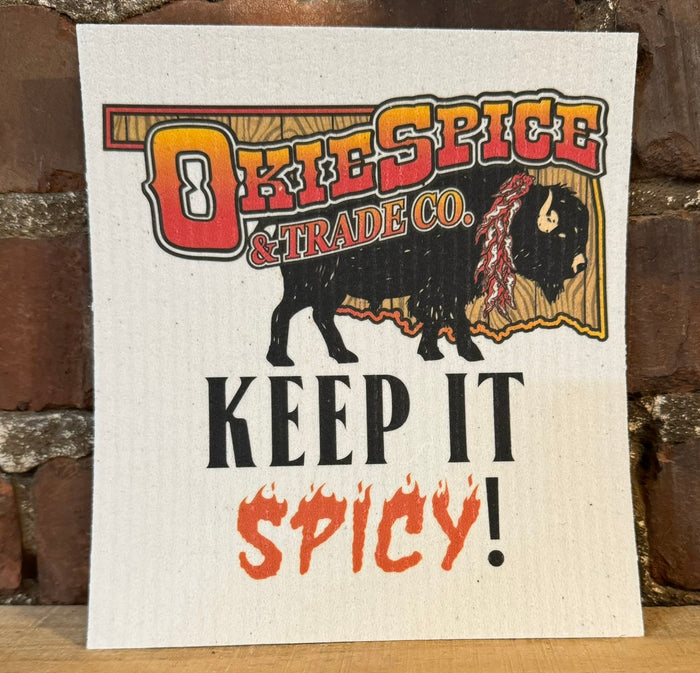 Keep It Spicy - OkieSpice Swedish Dish Towel