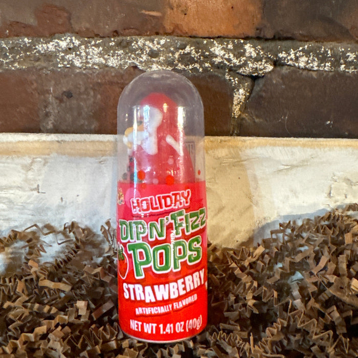 Holiday Dip'n Fizz Pops (Strawberry)