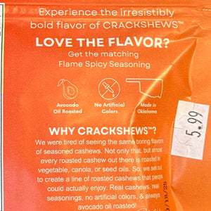 Crackshews - Flame Spicy (4 oz)