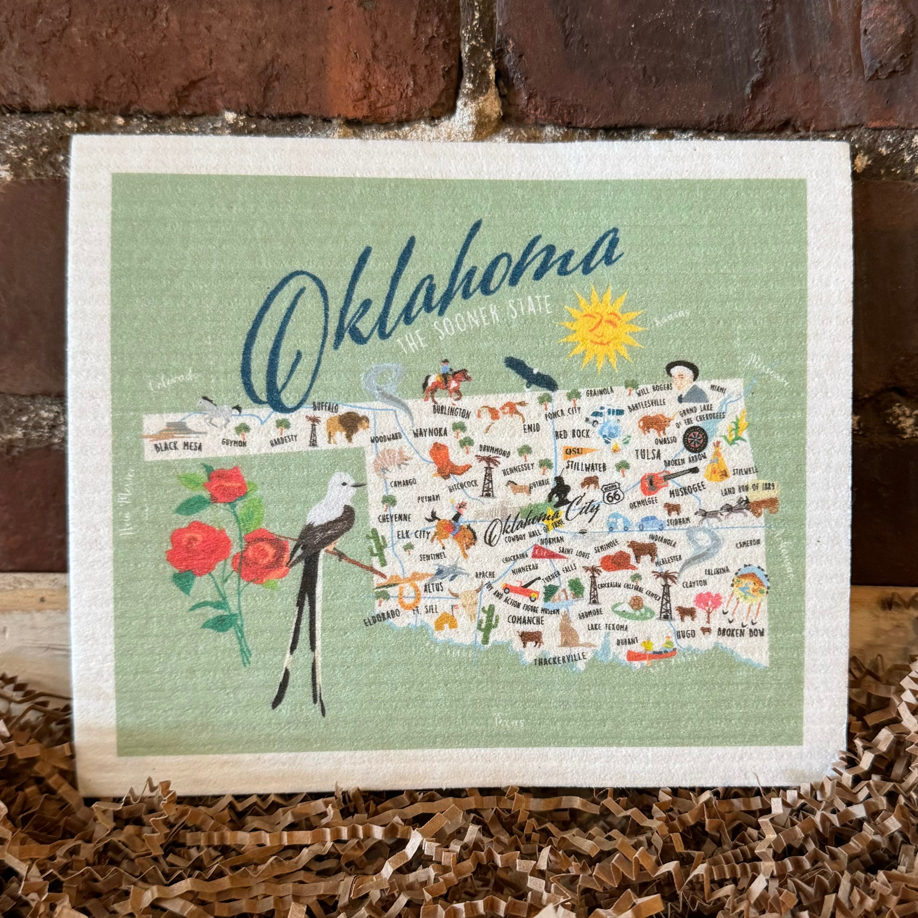 Oklahoma Swedish Towel