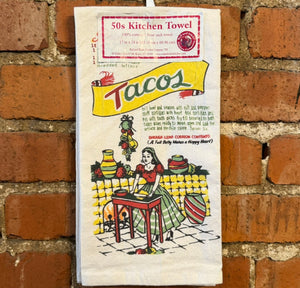 Tacos - 50's Kitchen Towel