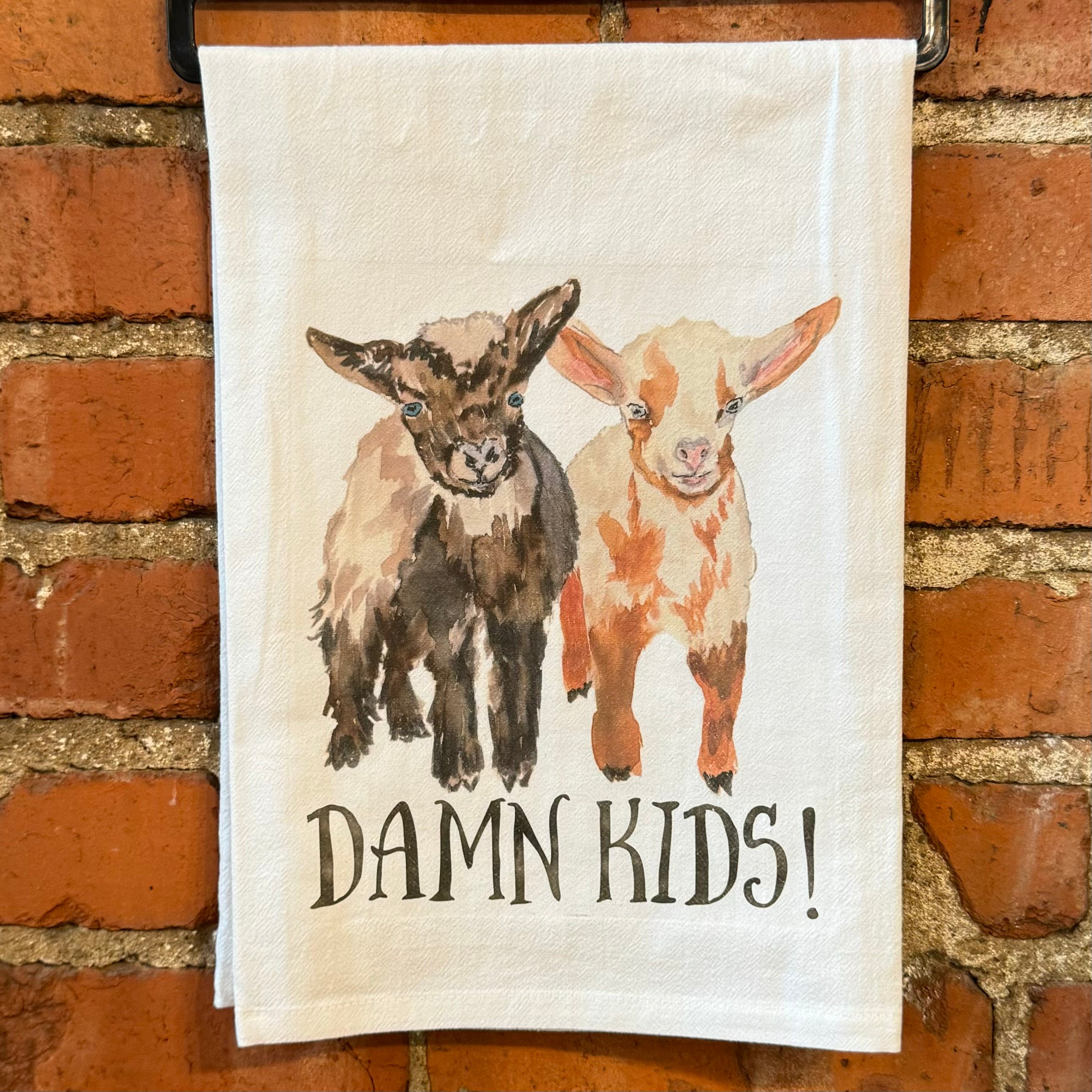 Damn Kids Kitchen Towel