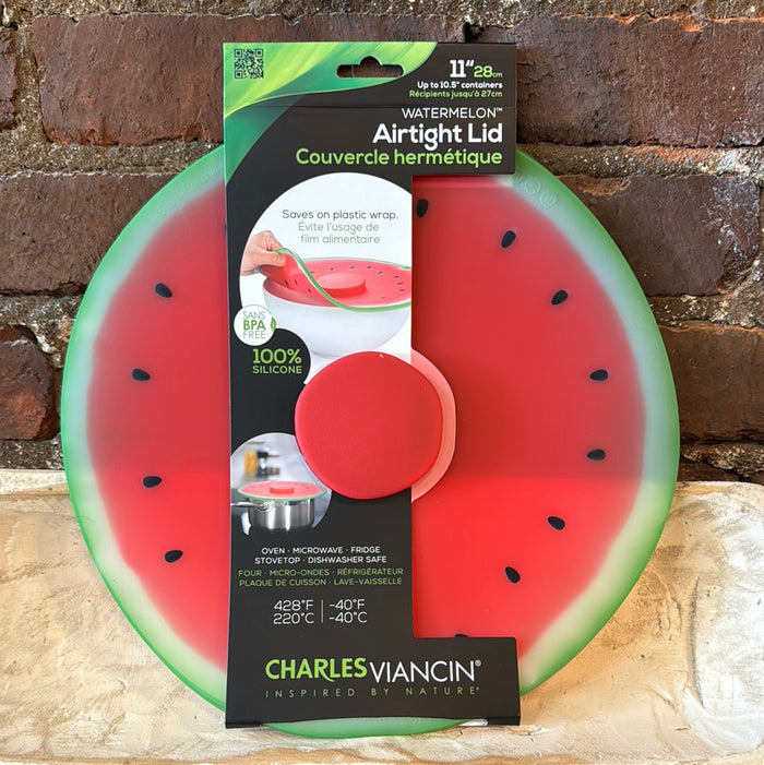 Airtight Silicone Watermelon 11" Lid - Charles Viancin