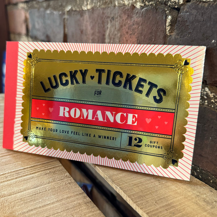 Lucky Romance Tickets: 12 Gift Coupons
