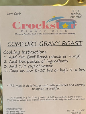 Crockstar Dinner Club (Assorted Easy Crockpot Meal Kits)