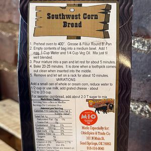 Southwest Cornbread - OkieSpice Bread Mixes
