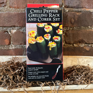 Chili Pepper Corer & Grill Set