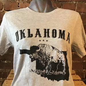 Oklahoma Buffalo (Bison) - Graphic Tee Shirt