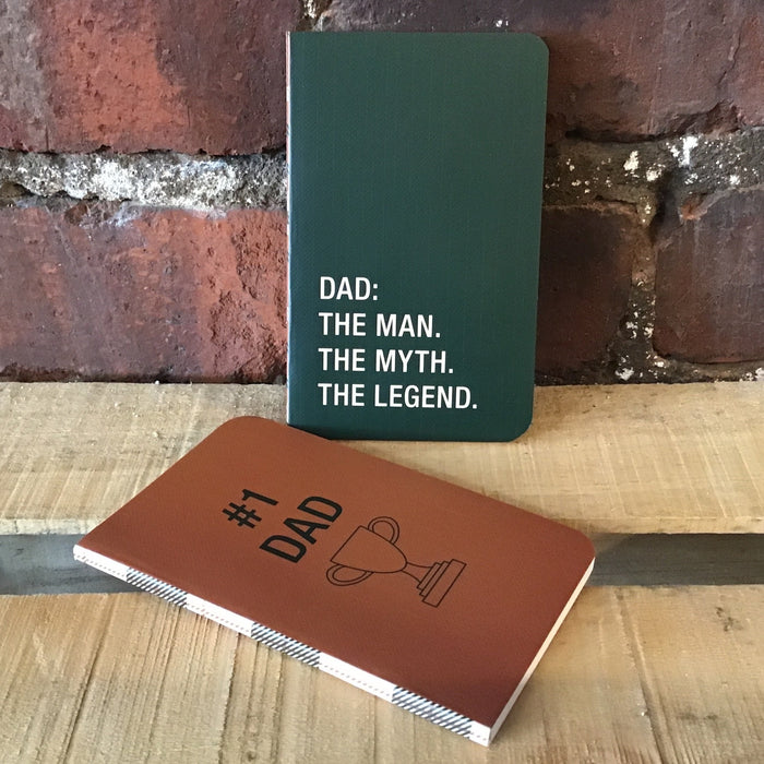The Legend / #1 Dad - Pocket Notebook Set