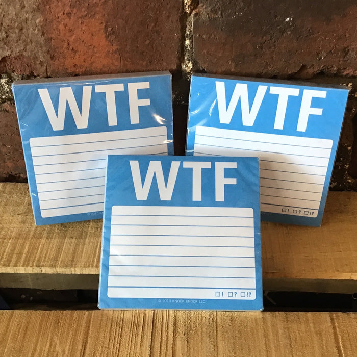 WTF Note - Sticky Note Pad