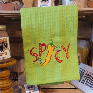 Spicy (Green) - Kitchen Towel