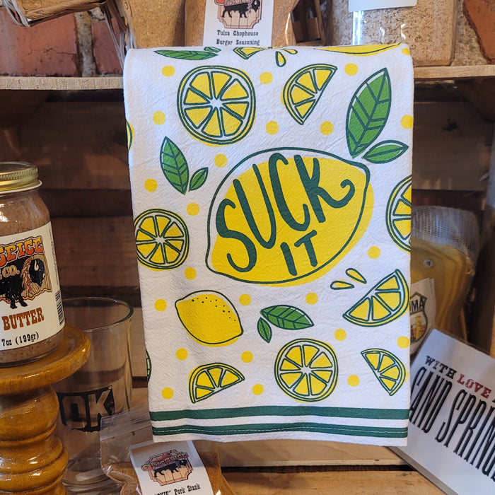 Suck It - Funatic Tea Towel