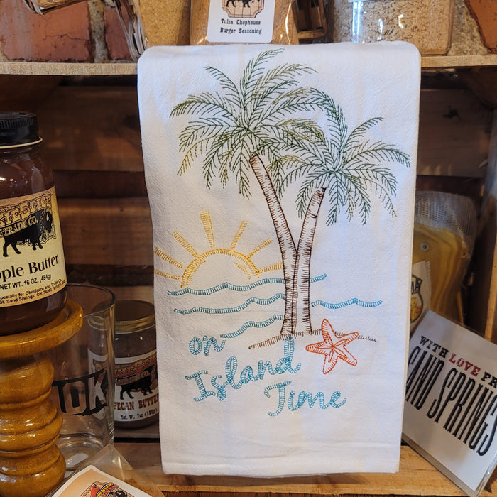 On Island Time - Kitchen Towel