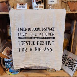 Social Distance From the Kitchen - Kitchen Towel