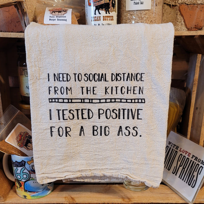Social Distance From the Kitchen - Kitchen Towel