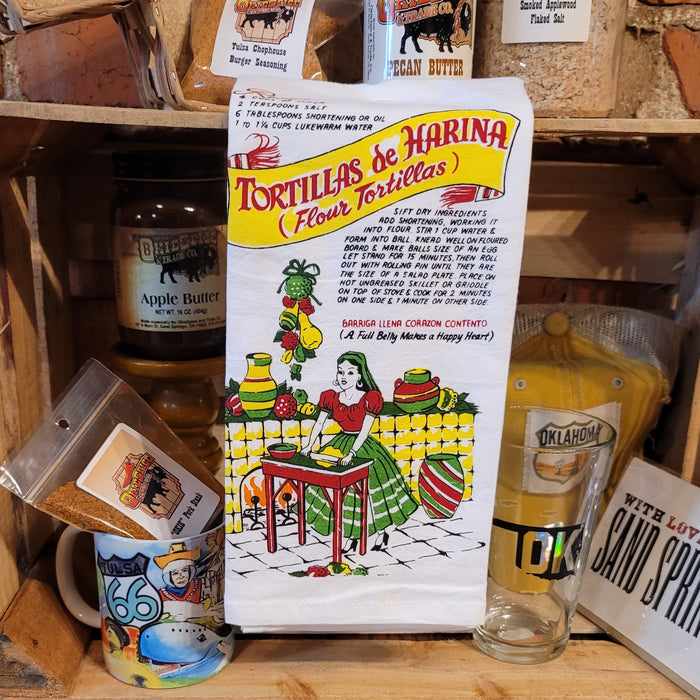 Flour Tortilla - 50's Kitchen Towel