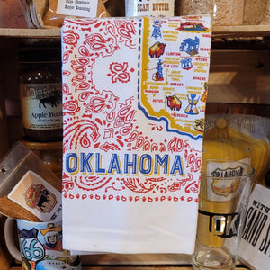 Oklahoma Tea Towel - Kitchen Towel