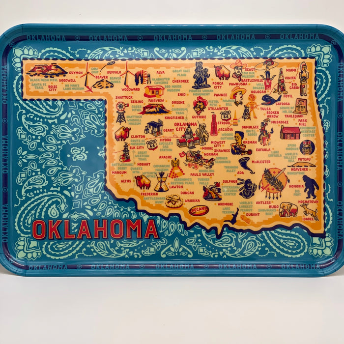 Oklahoma Melamine 9x13 Tray